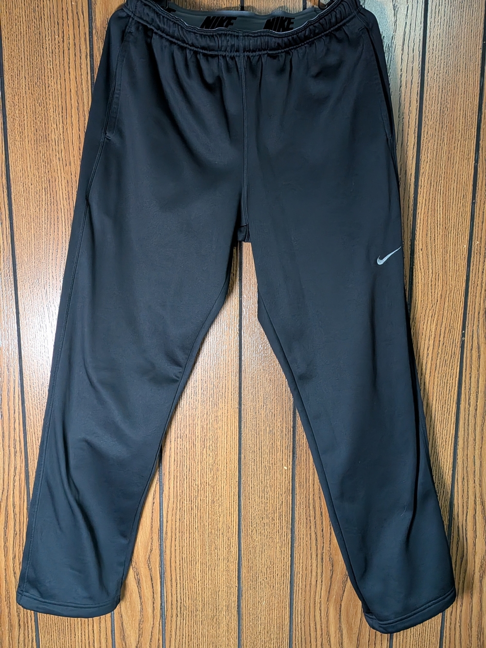 Nike Men's Large Black Therma-fit Sweatpants Like New Condition